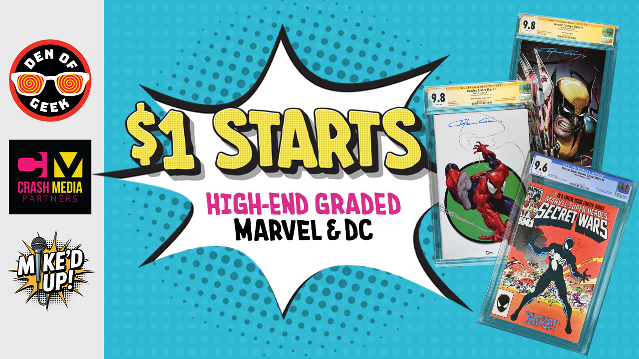 Marvel vs. DC Auction on eBay Live Features $250 Mystery Box Giveaway