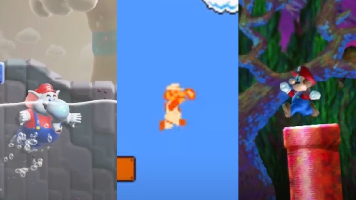 The Best Level from Every Main Console 2D Mario Game