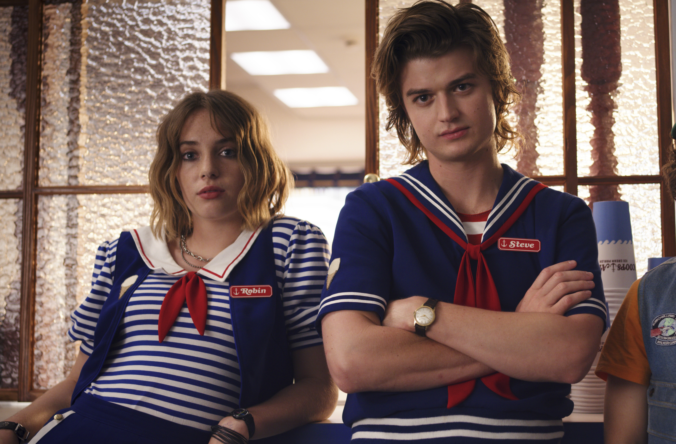 Joe Keery Channels His Stranger Things Character at a Real Life Wedding