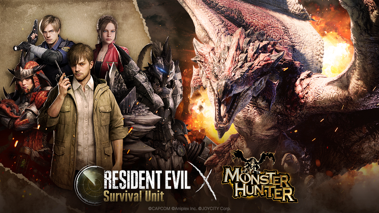 Resident Evil Survival Unit Teams Up with Monster Hunter